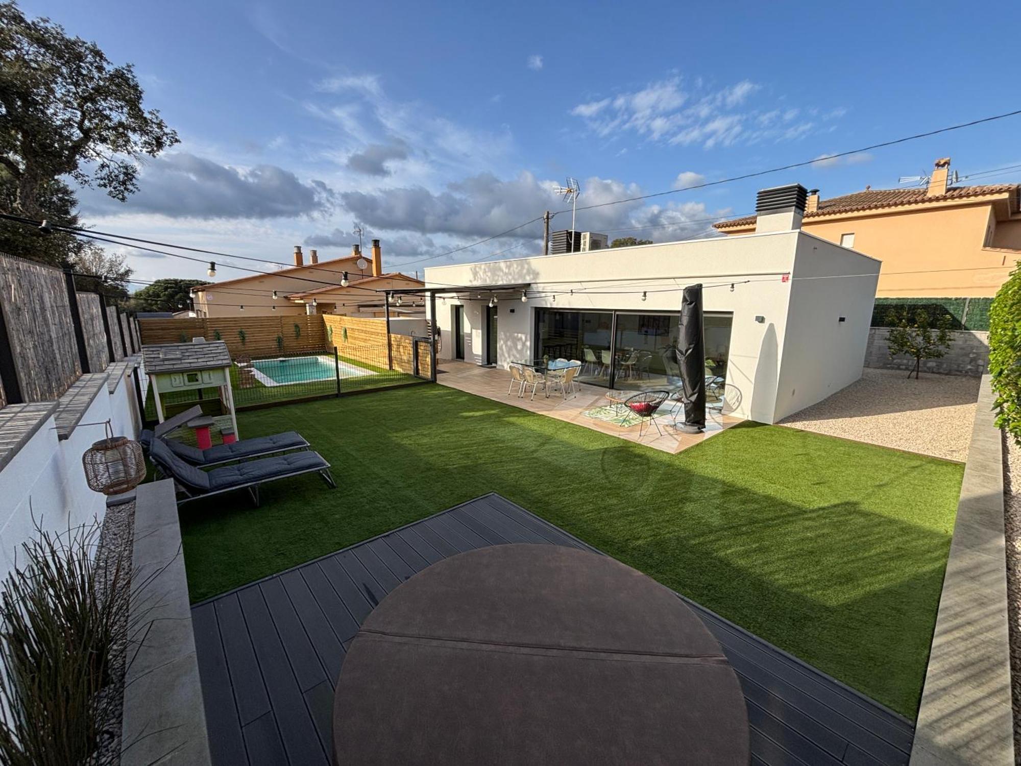Espectacular Casa En Llagostera - Costa Brava, Con Piscina Εξωτερικό φωτογραφία